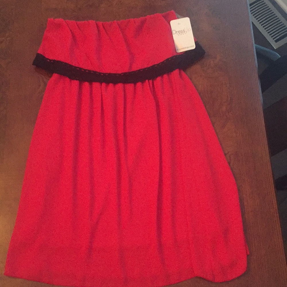 Red/Black Dress - Size Small - NWT